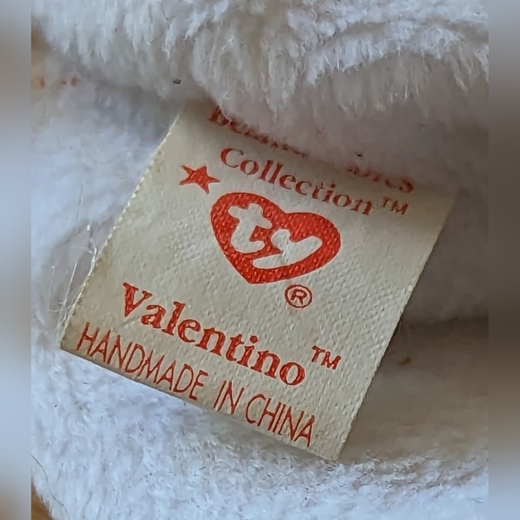 1993 Valentino Beanie Baby With Brown Nose - Picture 7 of 8